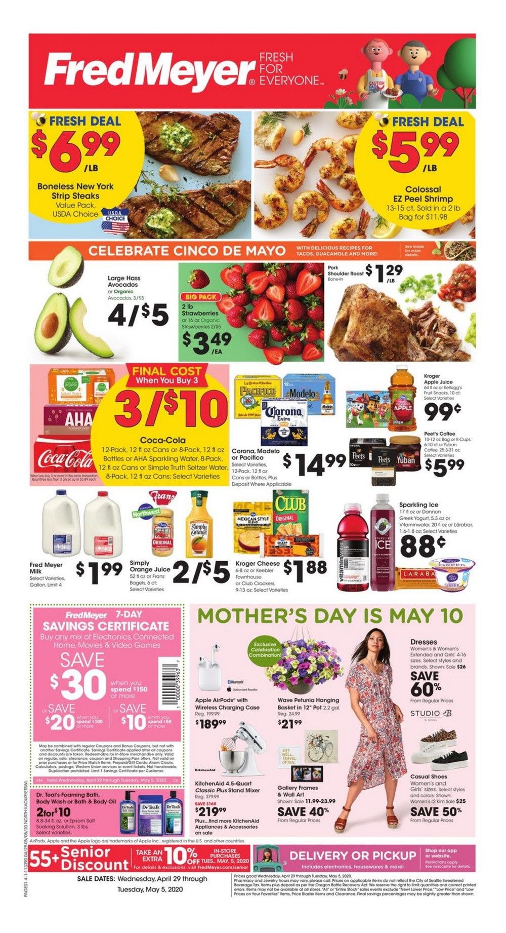 Fred Meyer Weekly Circular Apr 29 May 05, 2020