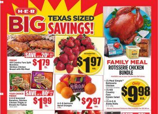 HEB Weekly Ad Apr 22 – Apr 28, 2020
