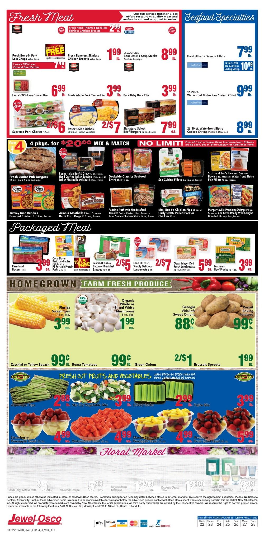 Jewel Osco Weekly Circular Apr 22 Apr 28, 2020