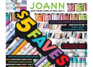 Jo-Ann Weekly Ad Apr 23 – May 06, 2020