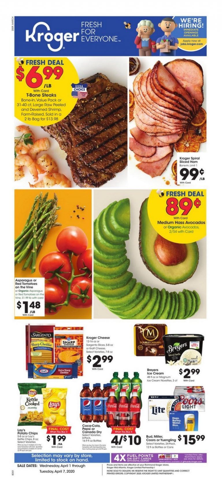 Kroger Weekly Ad Apr 01 Apr 07, 2020 Kroger Weekly Ad Apr 01 Apr 07, 2020