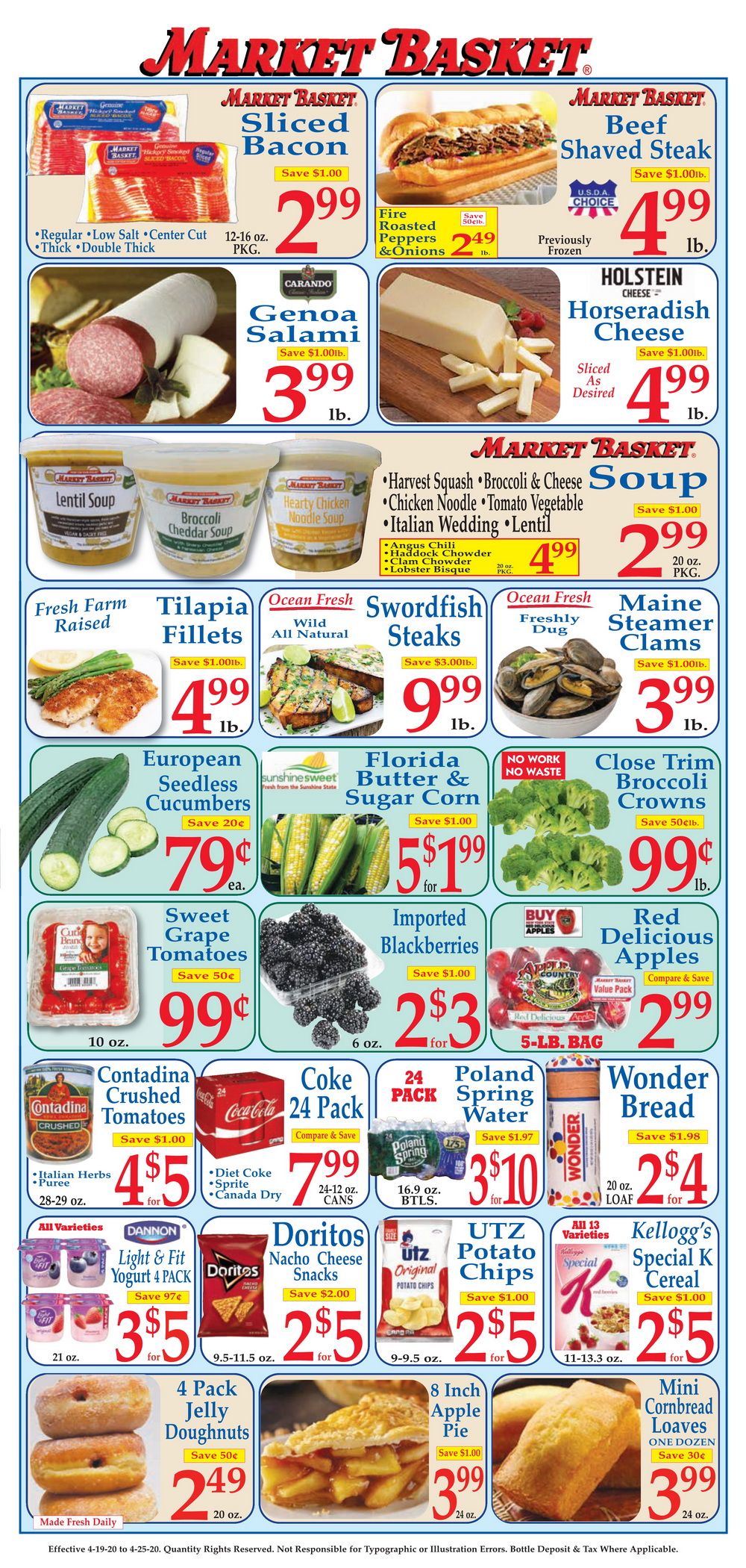 Market Basket Weekly Flyer Apr 19 Apr 25, 2020