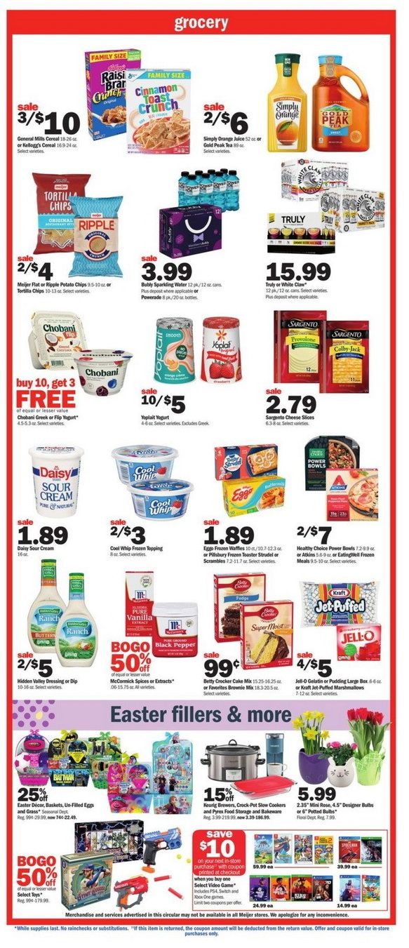 Meijer Weekly Ad Apr 05 Apr 11, 2020