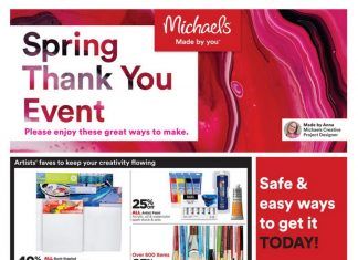 Michaels Weekly Ad Apr 26 – May 02, 2020