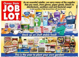 Ocean State Job Lot Weekly Ad Apr 09 – Apr 15, 2020