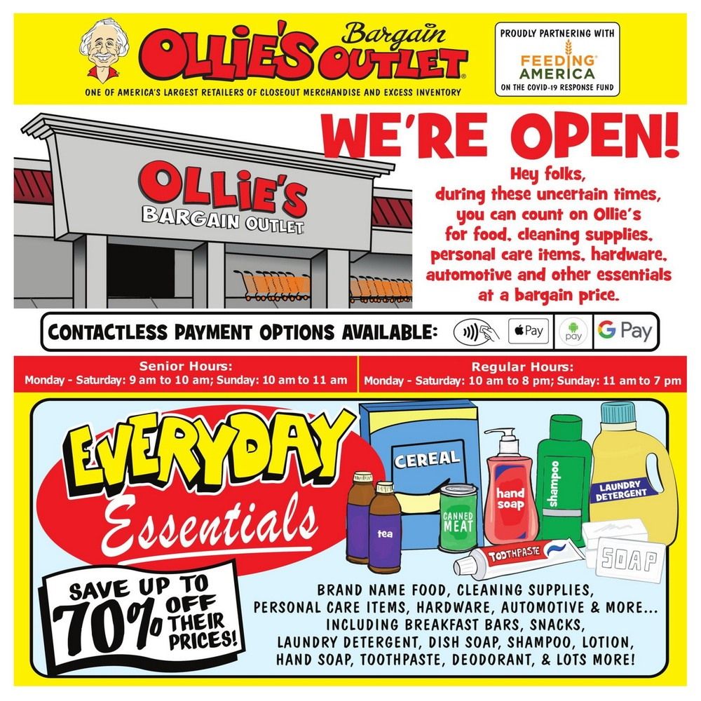 Ollie's Weekly Ad Apr 23 Apr 29, 2020