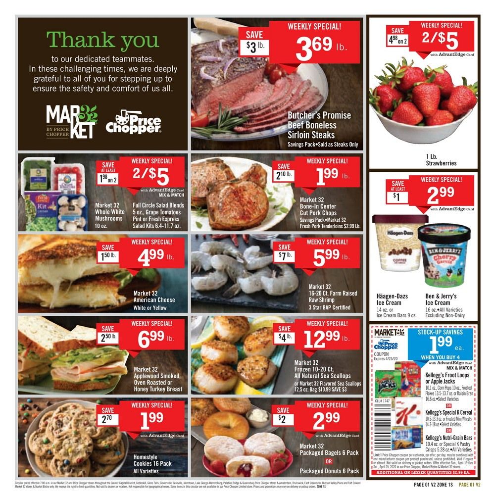 Price Chopper Weekly Ad Apr 19 Apr 25, 2020