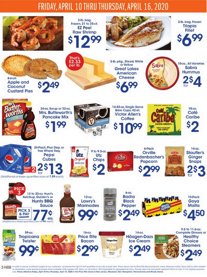 Price Rite Weekly Ad Apr 10 Apr 16, 2020