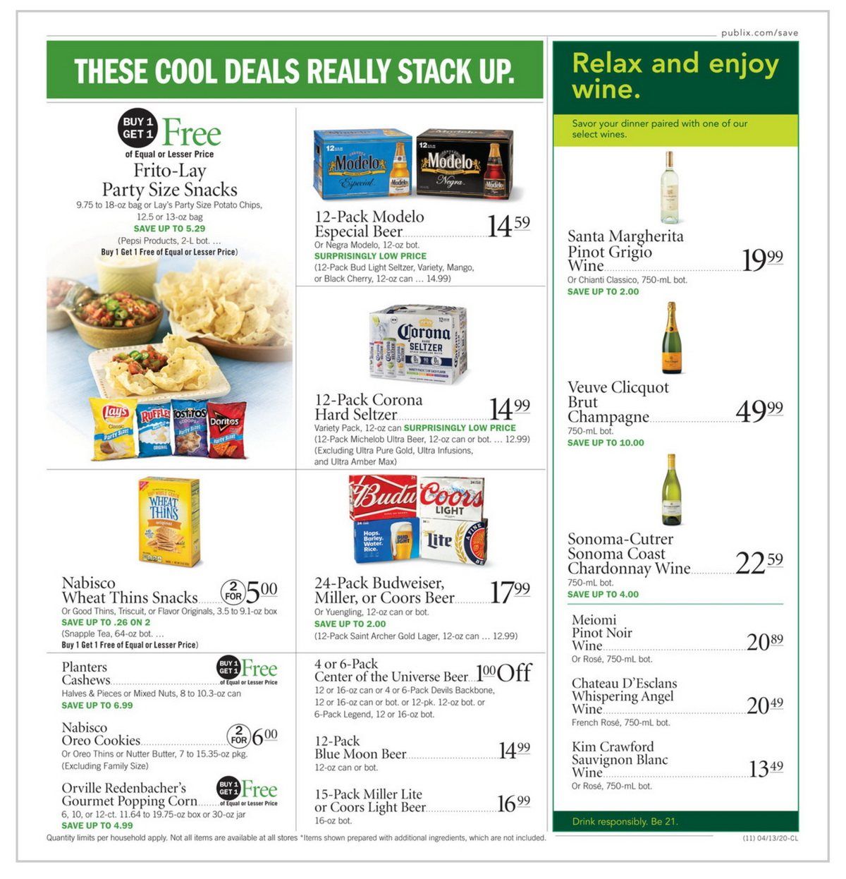 Publix Weekly Ad Apr 13 Apr 14, 2020