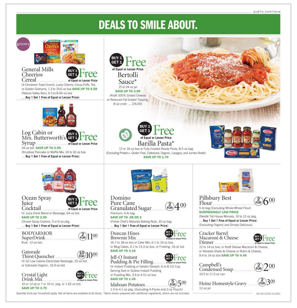Publix Weekly Ad Apr 13 Apr 14, 2020