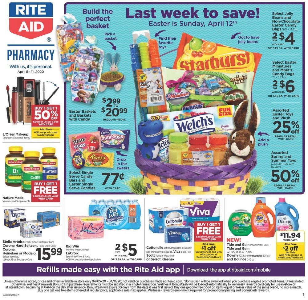 Rite Aid Weekly Ad Apr 05 Apr 11, 2020