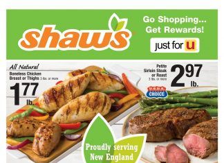 Shaw’s Weekly Ad Apr 24 – Apr 30, 2020
