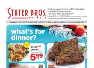 Stater Bros Weekly Ad Apr 29 – May 05, 2020