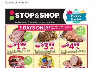 Stop & Shop Weekly Ad Apr 10 – Apr 16, 2020