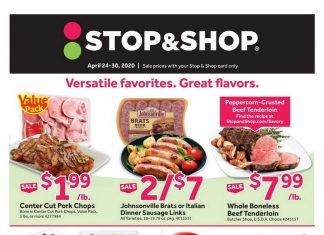 Stop & Shop Weekly Ad Apr 24 – Apr 30, 2020