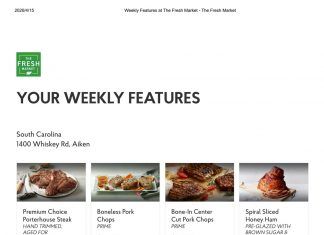 The Fresh Market Weekly Specials Apr 15– Apr 21, 2020