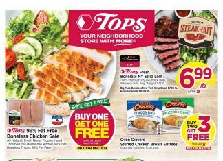 Tops Weekly Circular Apr 19 – Apr 25, 2020