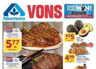 Vons Weekly Ad Apr 15 – Apr 21, 2020