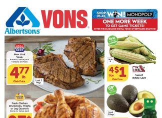 Vons Weekly Ad Apr 29 – May 05, 2020