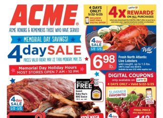 Acme Weekly Ad May 22 – May 28, 2020