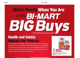 Bi-Mart Weekly Ad May 27 – Jun 09, 2020