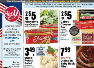 Big Y Weekly Ad May 21 – May 27, 2020