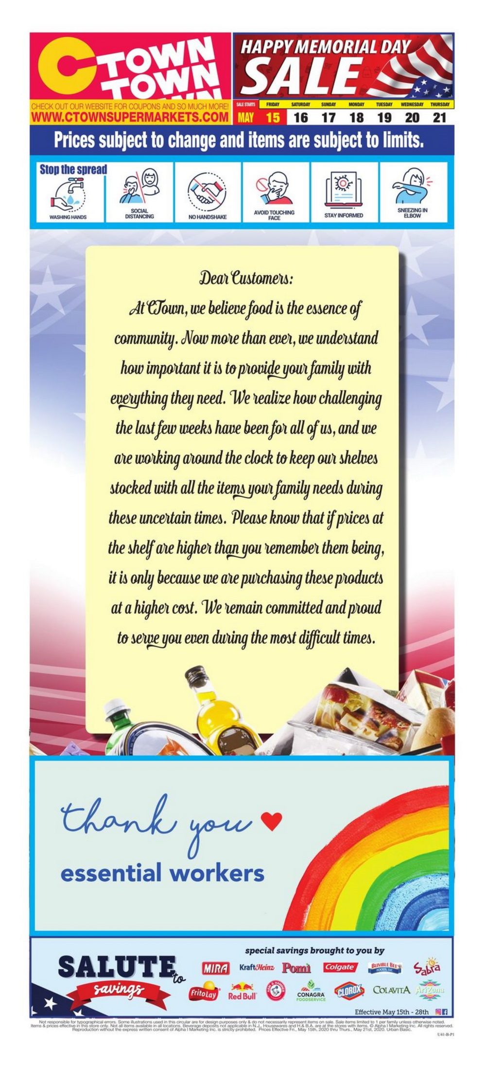 CTown Weekly Ad May 15 May 21, 2020