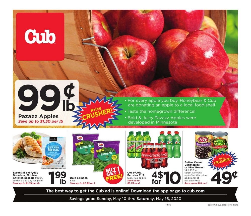 Cub Foods Weekly Ad May 10 May 16, 2020