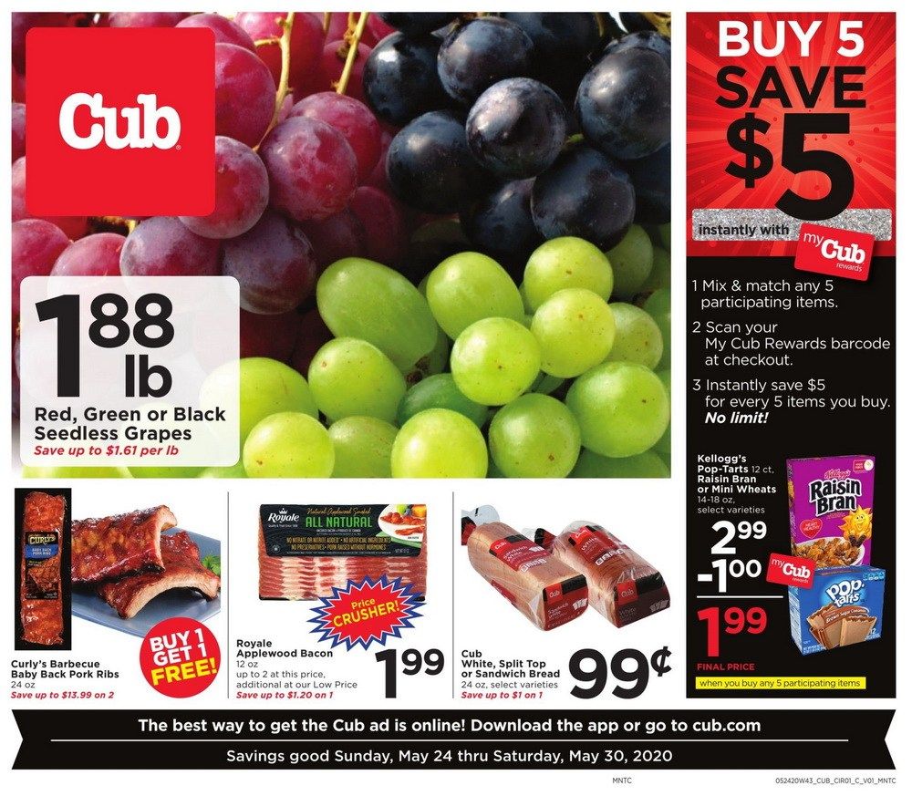 Cub Foods Weekly Ad May 24 May 30, 2020