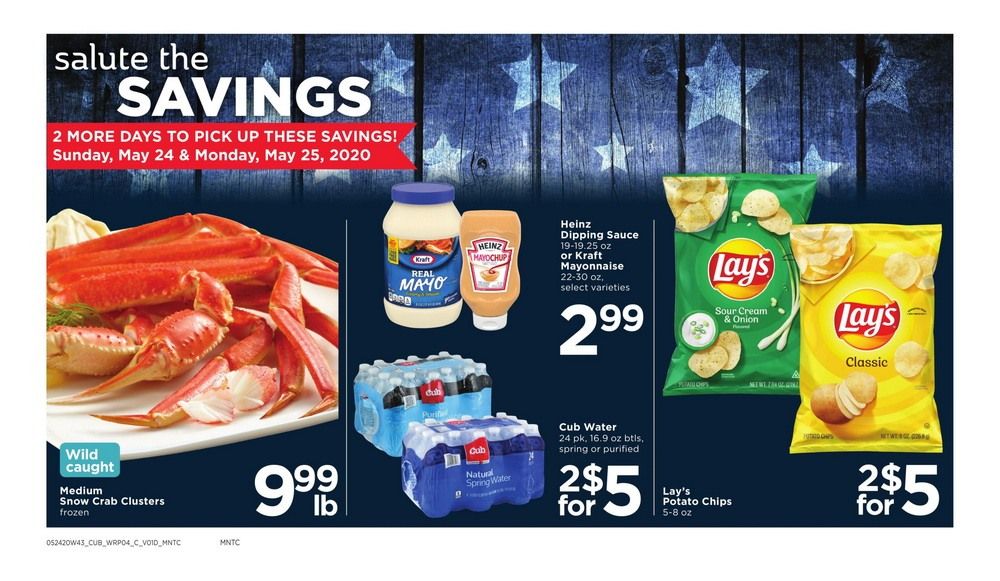 Cub Foods Weekly Ad May 24 May 30, 2020