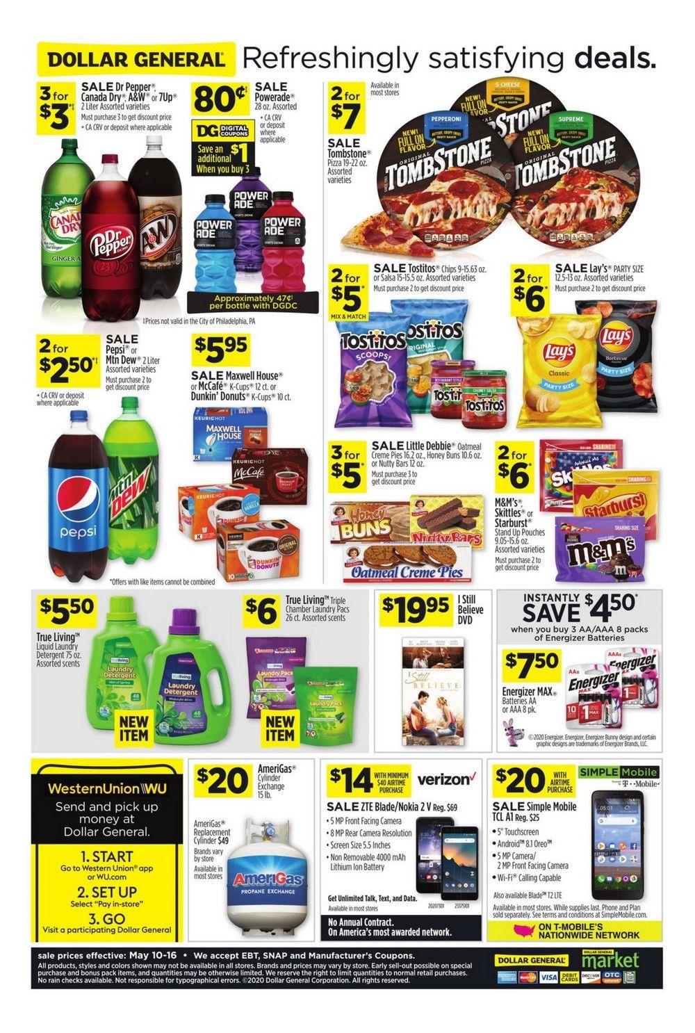 Dollar General Weekly Ad May 10 May 16, 2020