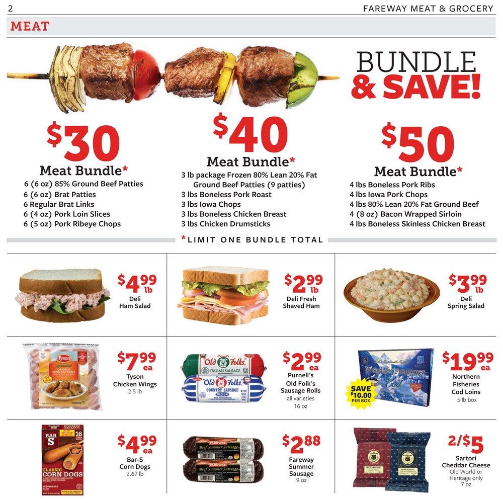 Fareway Weekly Ad May 12 May 18, 2020