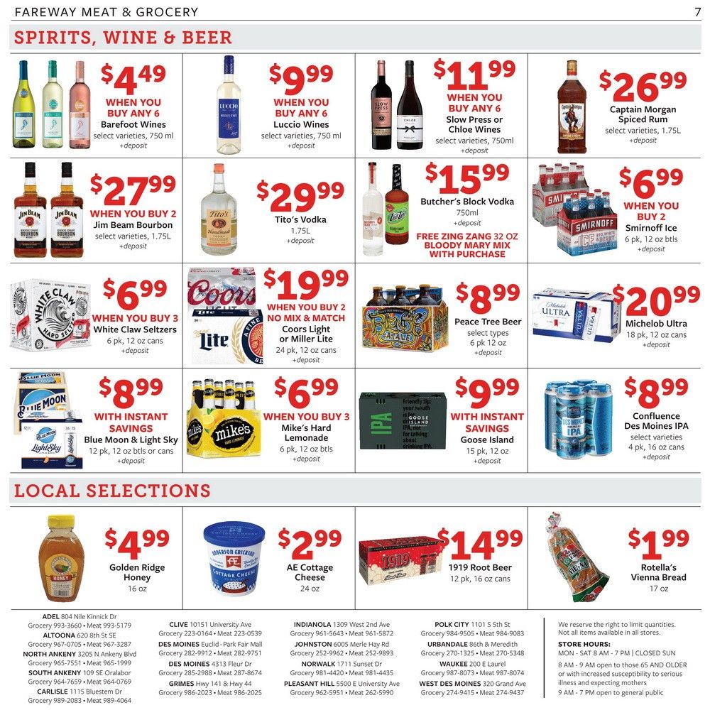 Fareway Weekly Ad May 19 May 25, 2020
