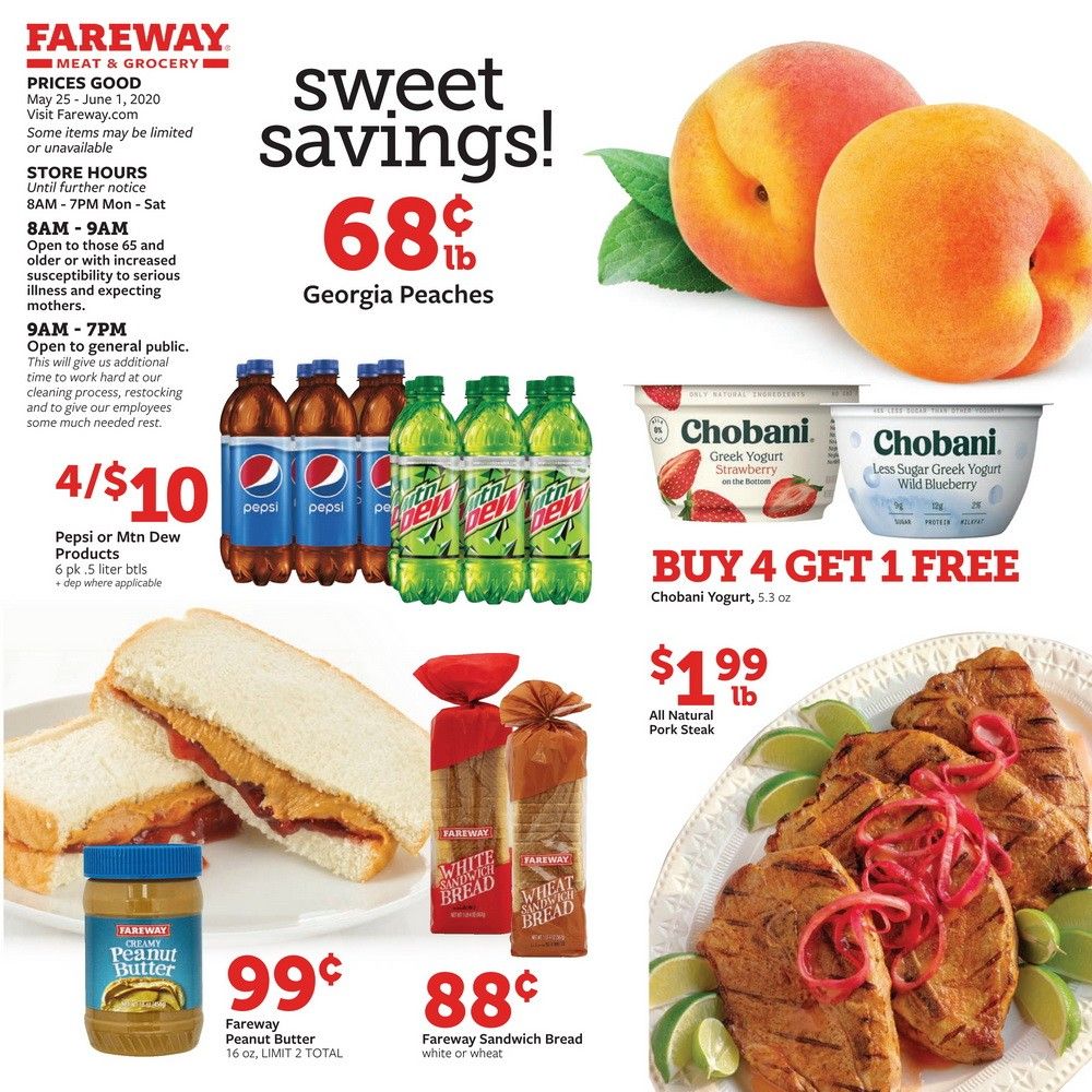Fareway Weekly Ad May 25 Jun 01, 2020