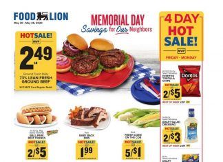 Food Lion Weekly Ad May 20 – May 26, 2020