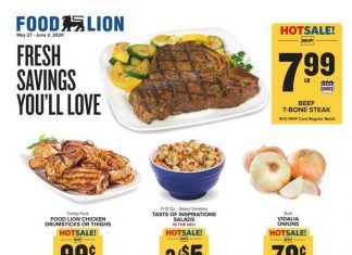 Food Lion Weekly Ad May 27 – Jun 02, 2020