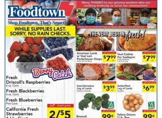 Foodtown Weekly Ad May 29 – Jun 04, 2020