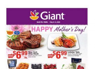 Giant Food Weekly Ad May 08 – May 14, 2020