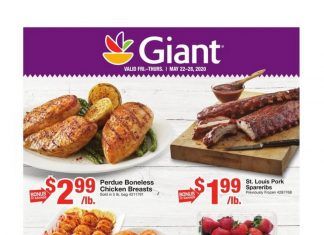 Giant Food Weekly Ad May 22 – May 28, 2020