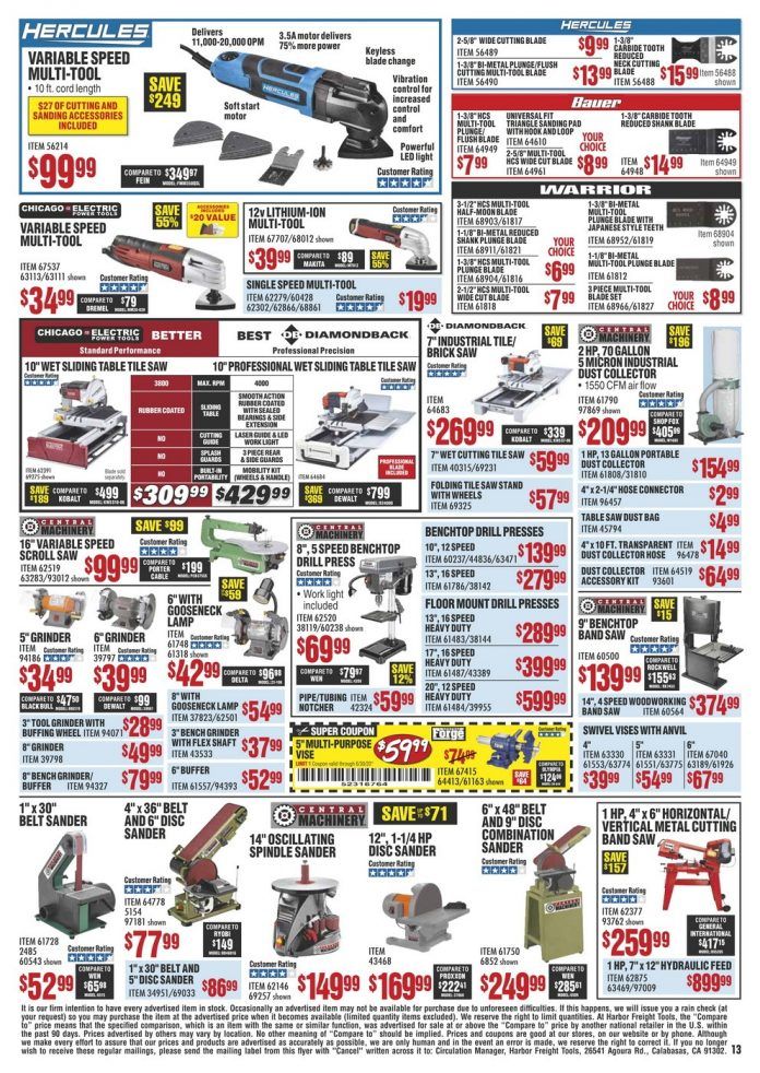 Harbor Freight Flyer Sale May 01 Jun 30, 2020