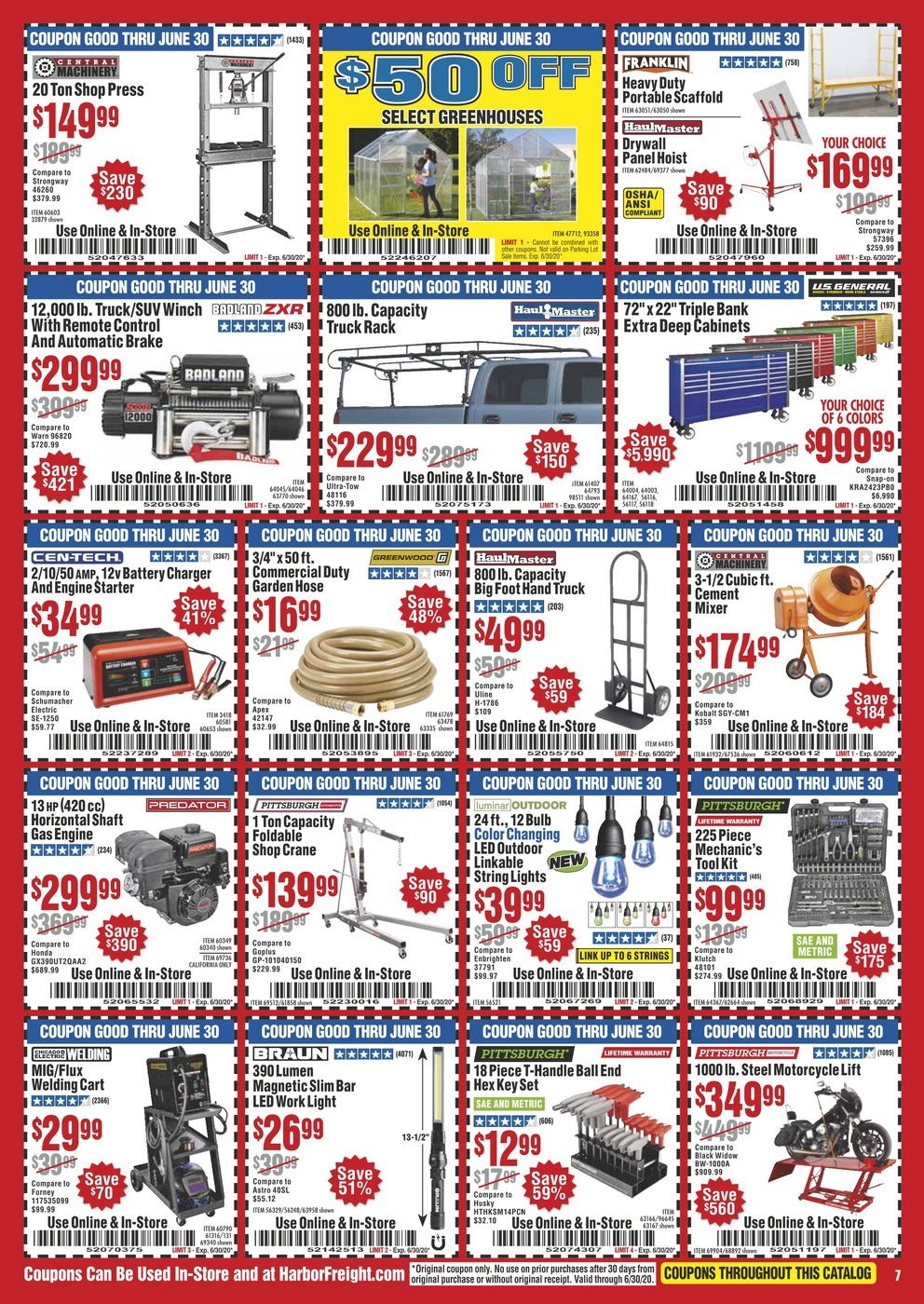 Harbor Freight Flyer Sale May 01 Jun 30, 2020