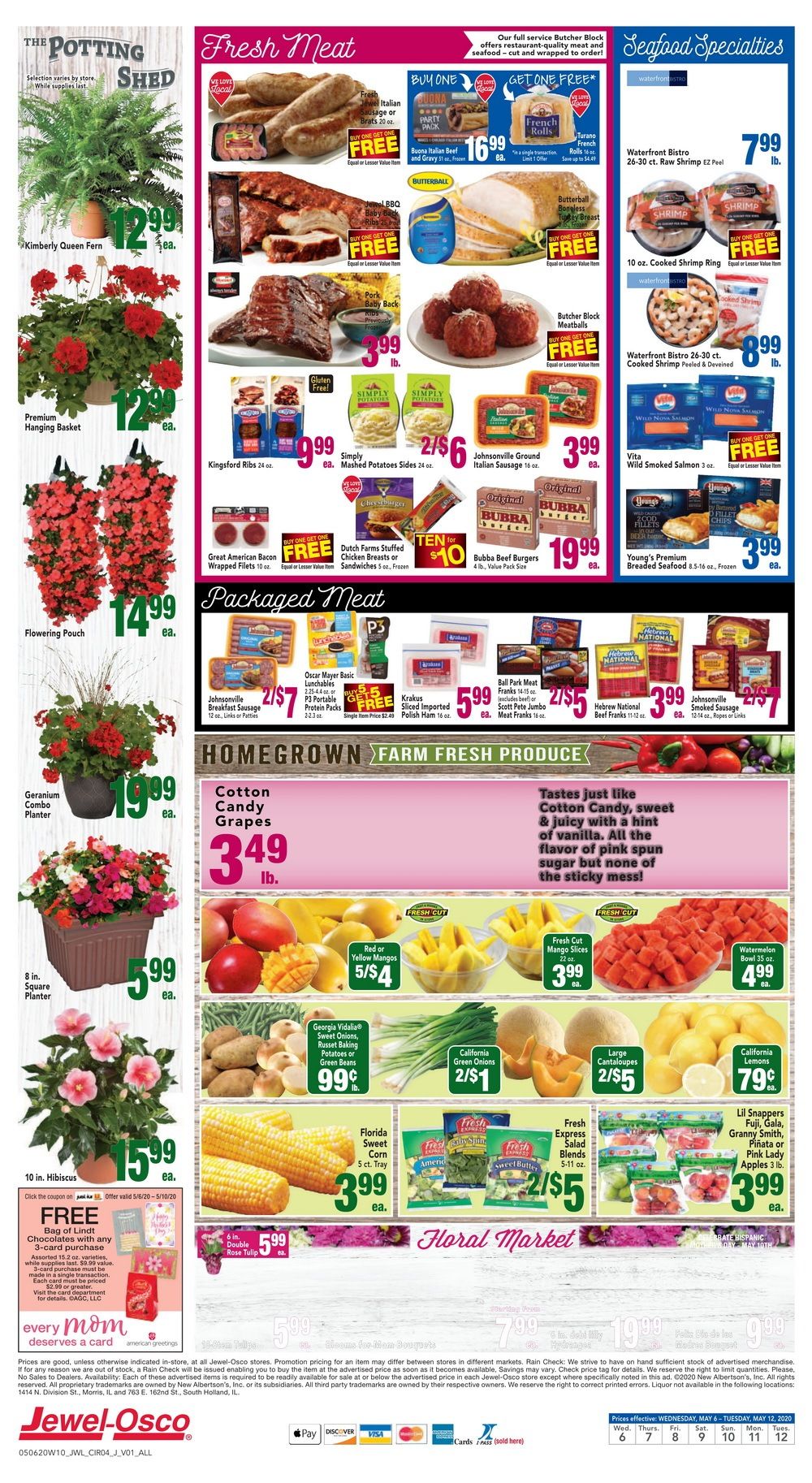 Jewel Osco Weekly Circular May 06 May 12, 2020