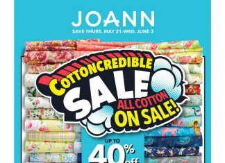 Jo-Ann Weekly Ad May 21 – June 03, 2020