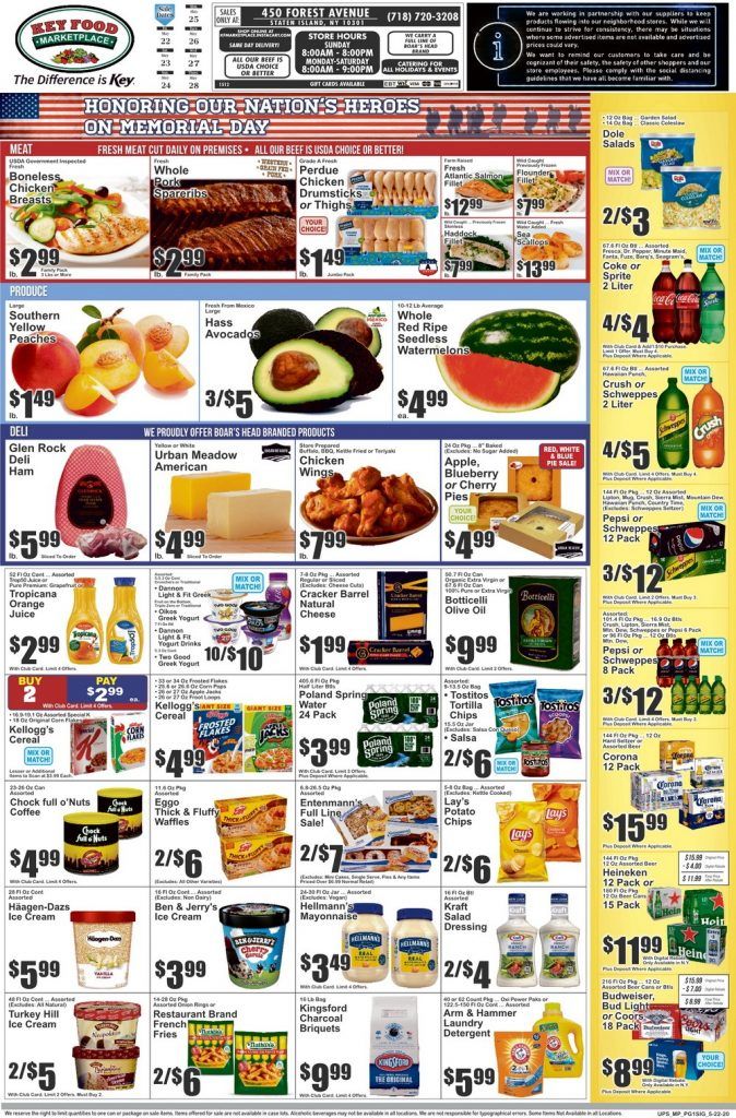 Key Food Weekly Ad May 22 May 28, 2020