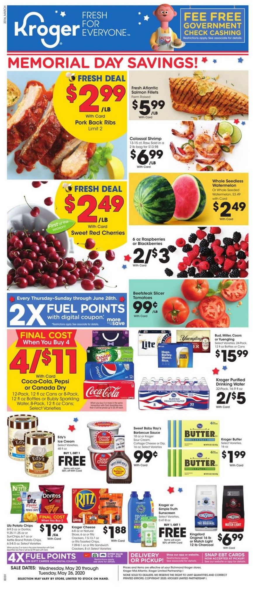 Kroger Weekly Ad May 20 May 26, 2020