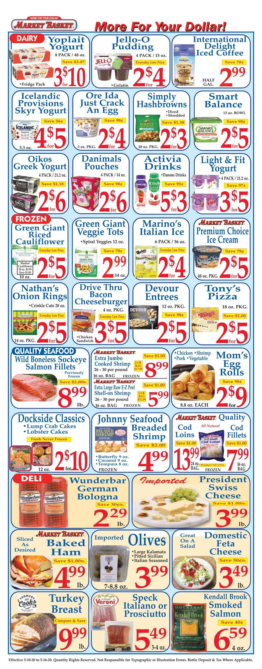 Market Basket Weekly Flyer May 10 May 16, 2020