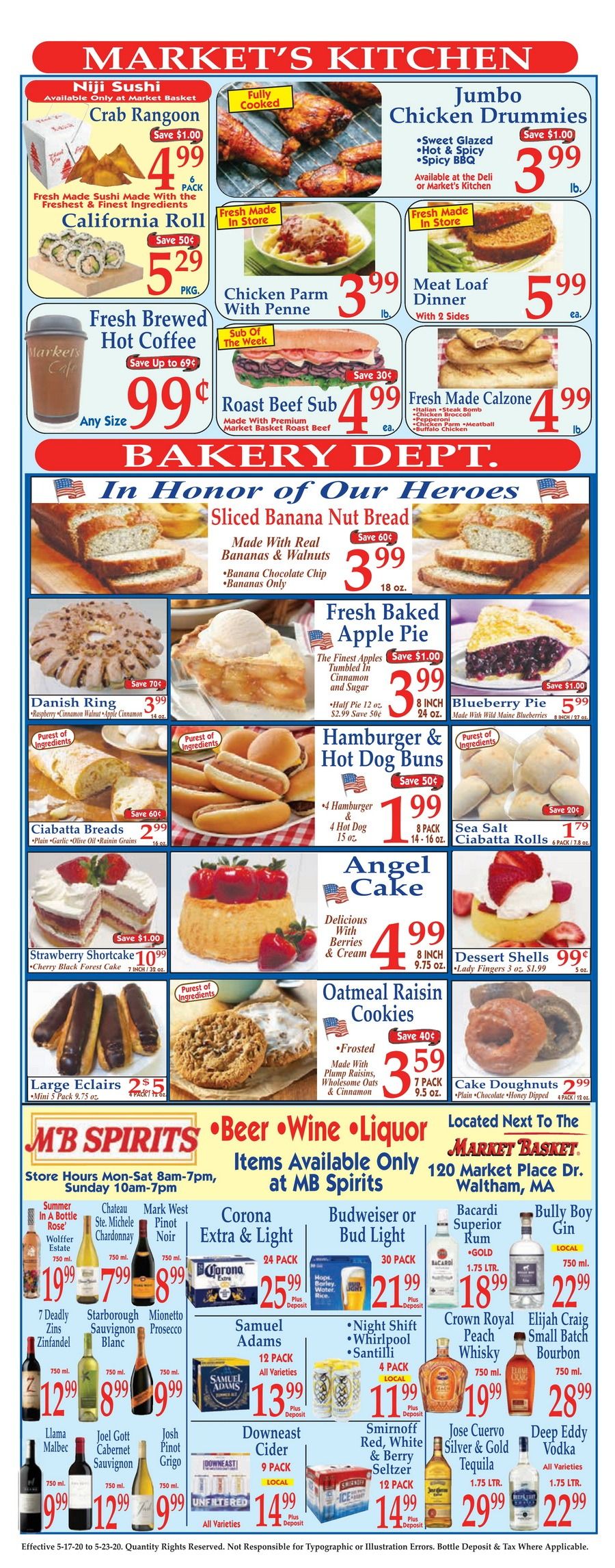 Market Basket Weekly Flyer May 17 May 23, 2020