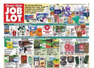 Ocean State Job Lot Weekly Ad May 14 – May 20, 2020