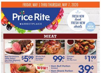 Price Rite Weekly Ad May 01– May 07, 2020