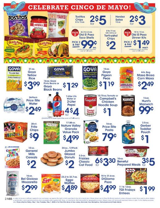 Price Rite Weekly Ad May 01 May 07, 2020